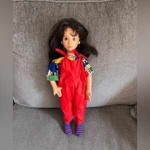 1986 Vintage Mattel Hot Looks Fashion Model Stacey 18" Doll #3701 Barbie